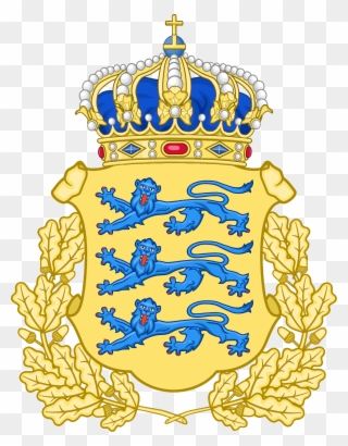 Lesser Coat Of Arms Of Royal Estonia Png - Coat Of Arms Royal Clipart