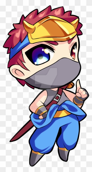 Caro Ninja 2 By Kenpan - Cartoon Clipart