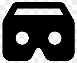 Virtual Reality Icon - Vr Headset Icon Png Clipart