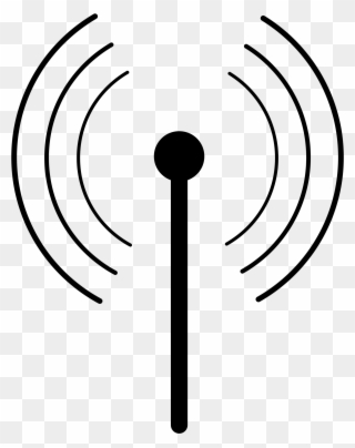 Big Image - Radio Antenna Clip Art - Png Download