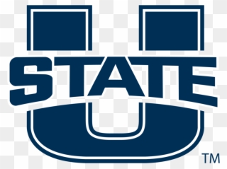The Community Bridge Initiative, Offered By The Usu - Utah State White Logo Clipart