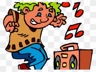 Sun Clipart Clipart Dancing - Listening To Loud Music Clipart - Png Download