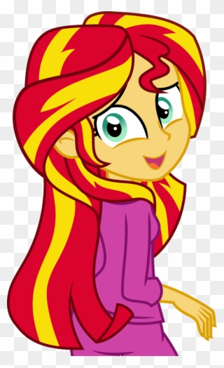 Artist Katequantum Clothes Cute Equestria Girls - Sunset Shimmer Clipart