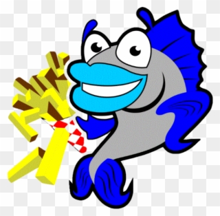 Clipart Fish And Chips - Png Download