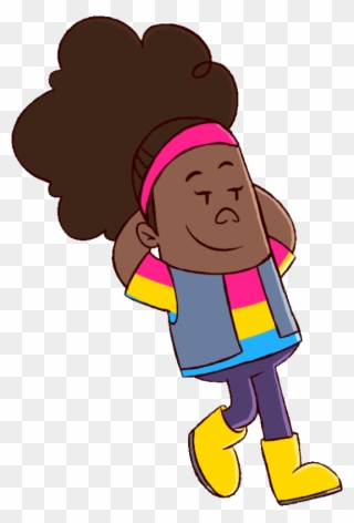 Drawed By Harold Hutchins Can U Draw A Pansexual Captain - Cartoon Clipart
