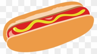 Hot Dog Breakfast Hamburger Fast Food - Cachorro Quente Fundo Transparente Clipart