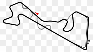Moscow Raceway Grand-prix Circuit For Superbikes Configuration - Moscow Raceway Fim Clipart