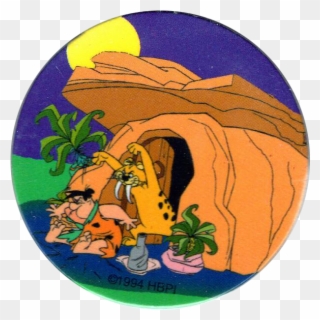 Baby Puss The Flintstones Clip Art - Flintstone Cartoon House - Png Download