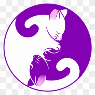 How To Keep Cats Happy And Healthy - Luna Artemis Yin Yang Clipart