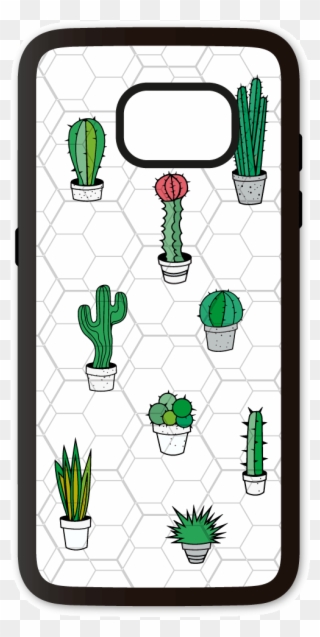 Funda Móvil Samsung Galaxy S7 Edge Cactus Miniaturas - Mobile Phone Clipart