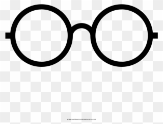 Collection Of Harry Potter Glasses Coloring Pages - Glasses .icon Clipart