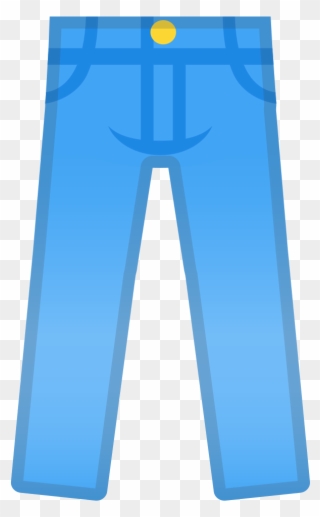 Jeans Clipart Blue Object - Emoji Pantalon - Png Download (#1553079 ...
