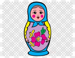 Matryoshka Doll Drawing - Clip Art - Png Download