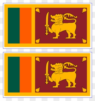 Sri Lanka Flag - Sri Lanka Flag Png Clipart