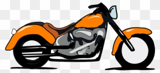 Motorcycle Cartoon Motorbike Png Image - Harley Davidson Clipart Png Transparent Png