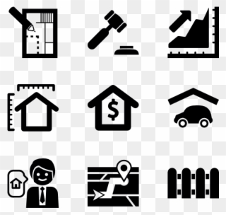 Real Estate Icons 30 Free Icons - Movies Icons Clipart