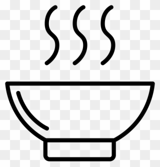 Soups - Bowl Of Soup Drawing Clipart
