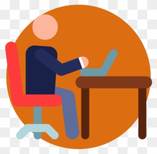 We Believe That It Should Feel Good To Come To Work - Sitting Clipart