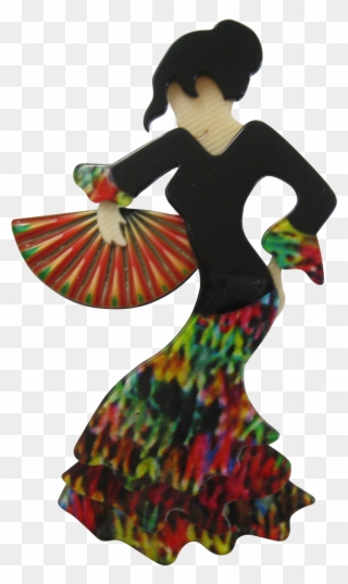 Seville The Flamenco Dancer Pin By French Designer Clipart