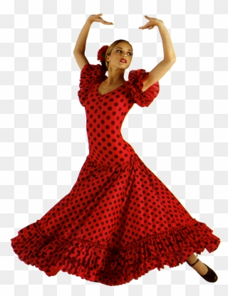 Salsa Dancer Shut Up And Dance, Flamenco Dancers, Salsa, - Latin Dance Clipart
