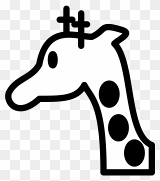 Giraffe Drawing Cliparts 9, Buy Clip Art - Png Download