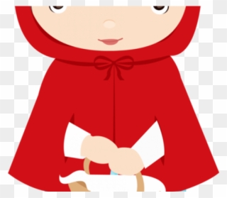 Hood Clipart Cute - Little Red Riding Hood Clip Art - Png Download