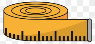 And Triathlon, As A Grown Up You Need To Be Honest - Measuring Tape Icon Clipart