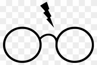 Joelforbes Harry Potter Glasses Silhouette Home Tapestry - Harry Potter Glasses Silhouette Clipart
