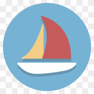 Flatboat - Boat Icon Clipart