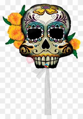 Day Of The Dead Balloon Clipart