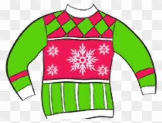 Crazy Clipart Sweater - Ugly Christmas Sweater Clipart No Background - Png Download
