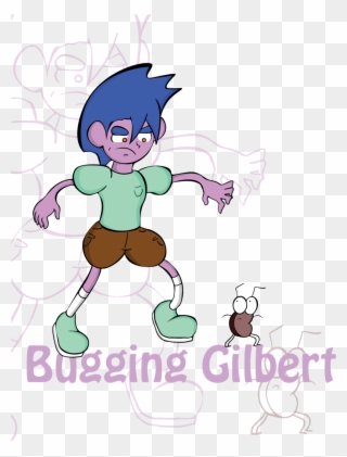 Bugging Gilbert Poster Small - Hobo Std Clipart