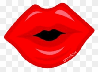 Love It Kiss Sticker By Trèstique For Ios Android Giphy - Lips Clipart