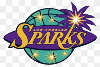 Wednesday's Game Starts At - Los Angeles Sparks Logo Clipart