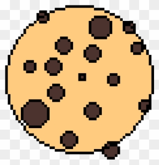 Cookie - Pixel Art Circle Clipart