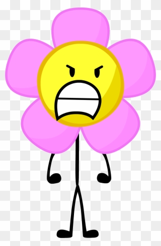 Eraser Clipart Fat - Flower Bfdi - Png Download