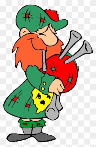 Clipart Bagpipes Cartoon - Bagpiper Clipart - Png Download