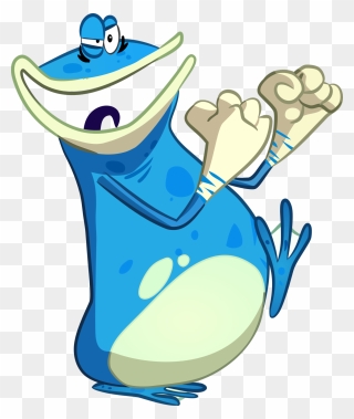 Globox Is A Character Many Gamers Will Recognize From - Globox Rayman Gif Clipart