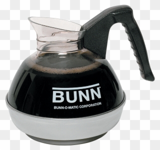 Bunn Easy Pour Black/ Glass 12-cup Coffee Decanter Clipart