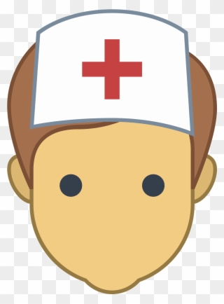 Nurse Male Icon - Icon Clipart