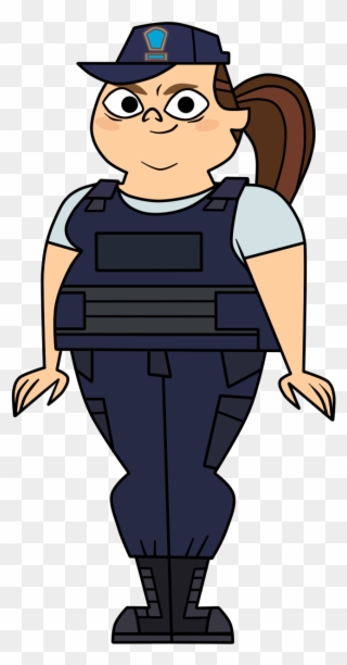 Just A Bulletproof Vest She's Wearing - Total Drama Island Macarthur Clipart