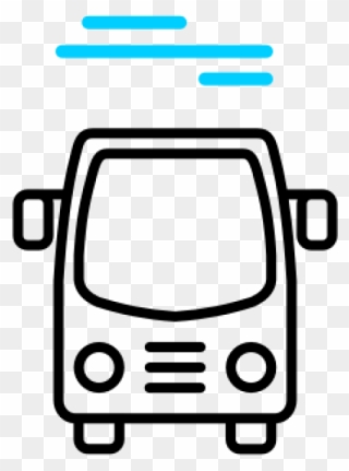 An Illustration Of A Bus - Bus Clipart
