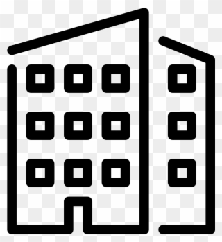 Building Office Building Office Building Office - Office Icon Svg Clipart