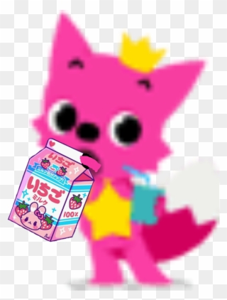 Strawberrymilk Pinkfong Snack Time Kawaii - Snack Clipart