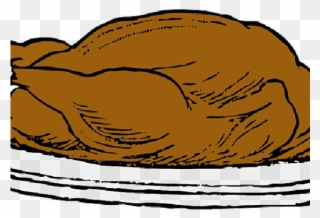 Thanksgiving Turkey Cartoon Pictures - Turkey On A Platter Clipart