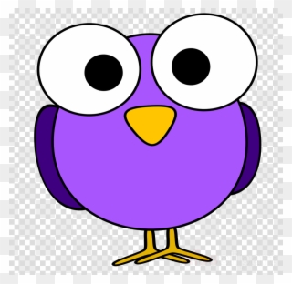 Cute Cartoon Birds With Big Eyes Clipart Bird Clip - Bird Face Clip Art - Png Download