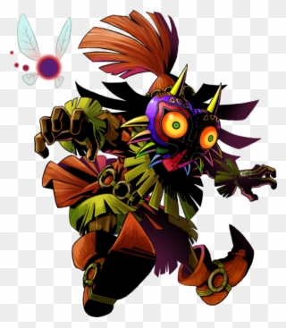 For What Seems Like Months Now, Zelda Fans Have Been - Majoras Mask Skull Kid Clipart