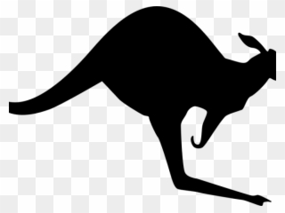 Kangaroo Clipart Australian Kangaroo - Kangaroo Sign - Png Download