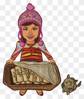 Bolivian-girl - - Bolivia Clipart