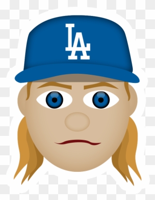 Image-1 - Dodgers Player Emoji Clipart